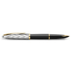 Waterman Carene Reflections of Paris Fountain Pen - Deluxe Black - Picture 1